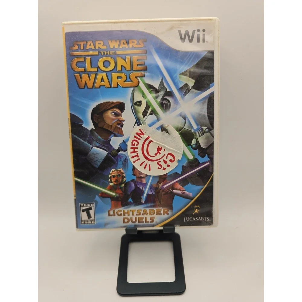 Star Wars: The Clone Wars - Lightsaber Duels (Nintendo Wii, 2008)