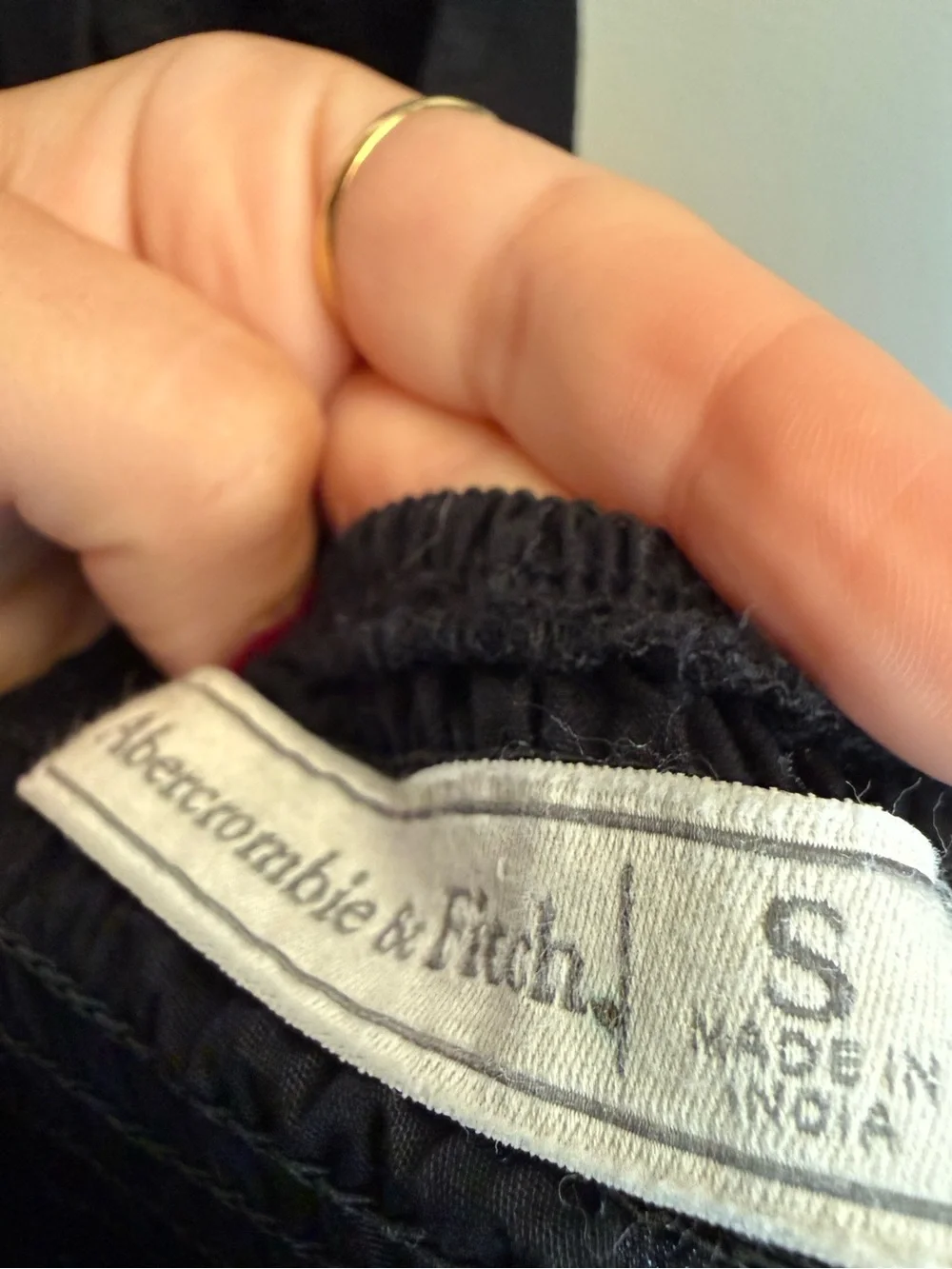 Abercrombie & Fitch day flowy black