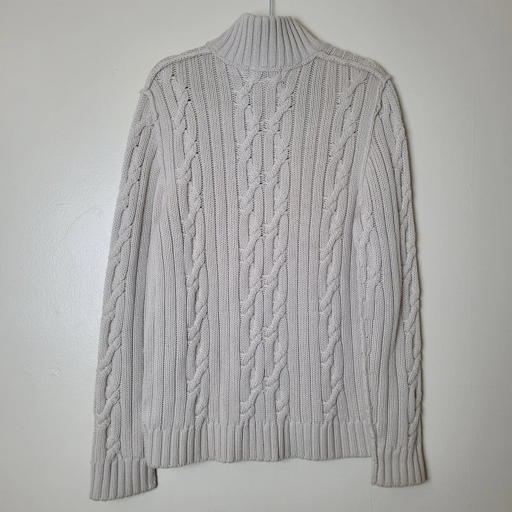 J. Crew beige quarter