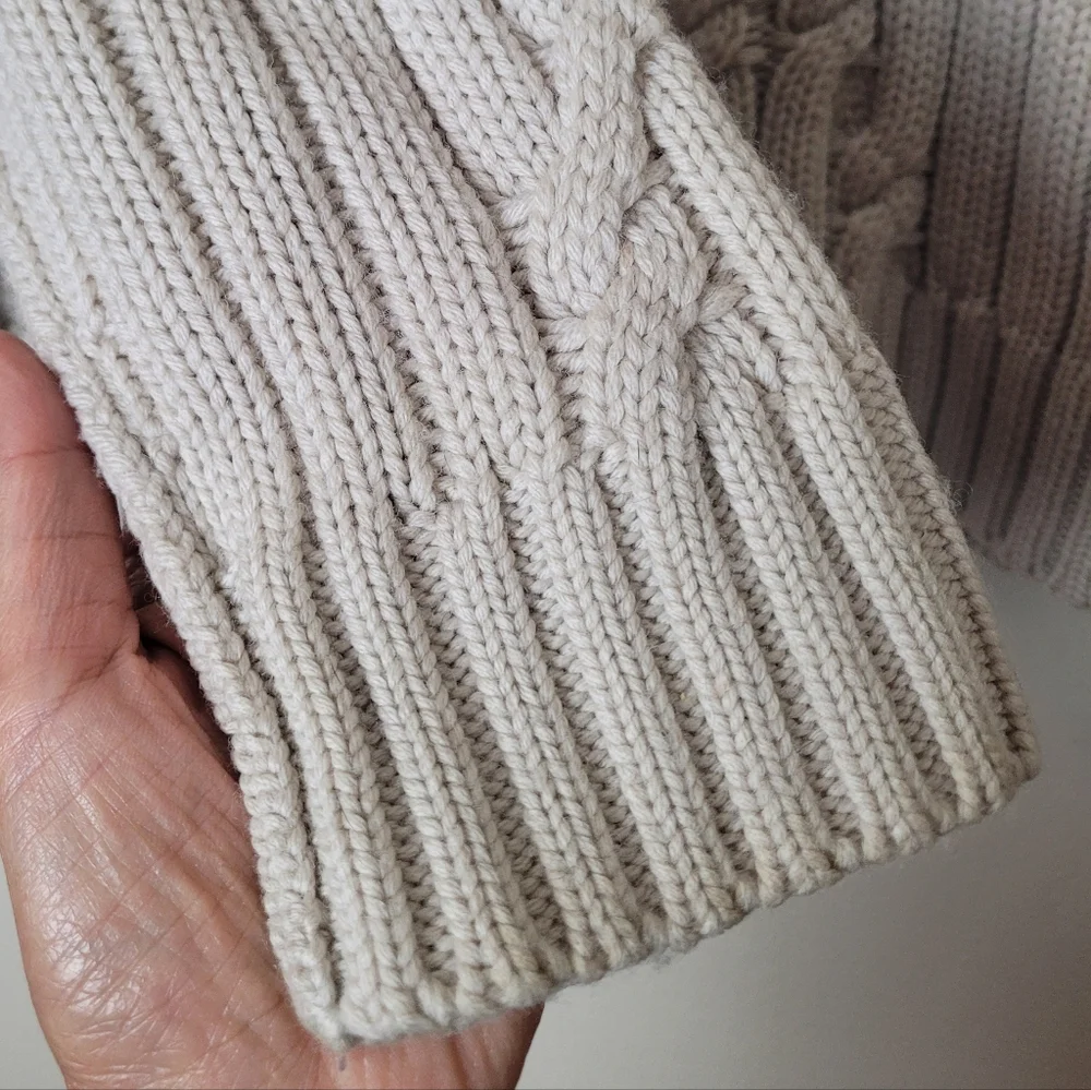 J. Crew comfy color cable