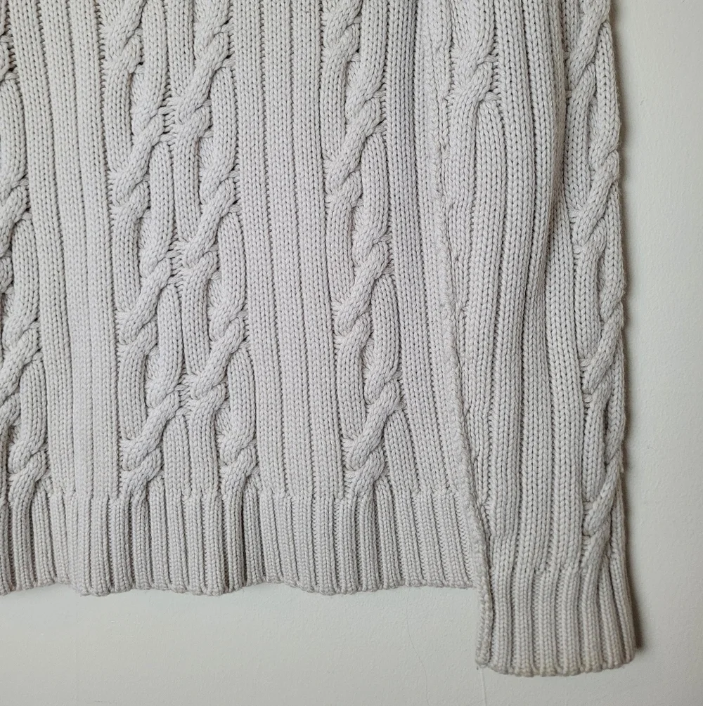 J. Crew banana quarter cozy