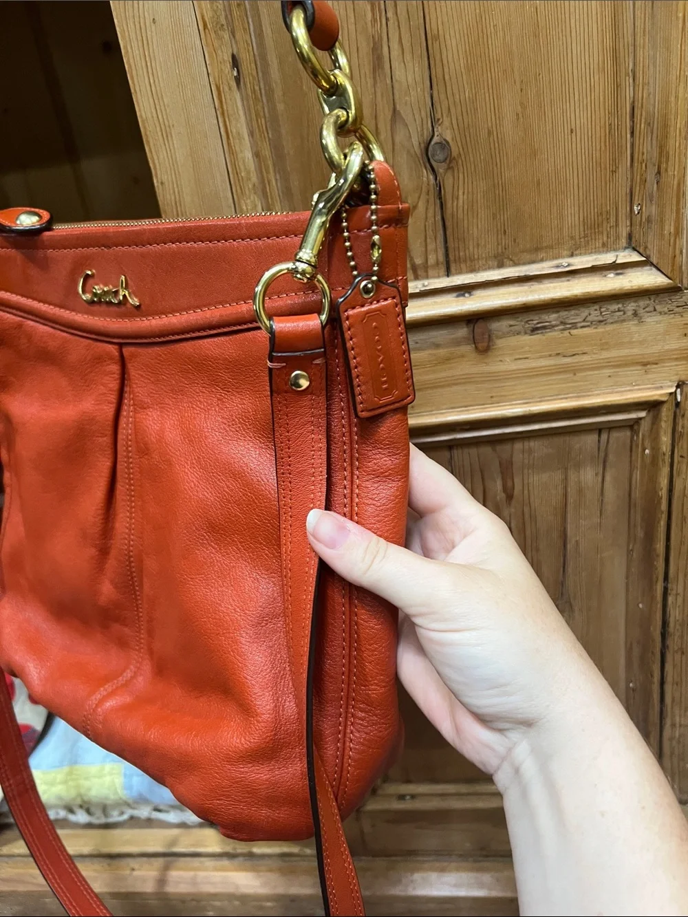 Coach soft leather