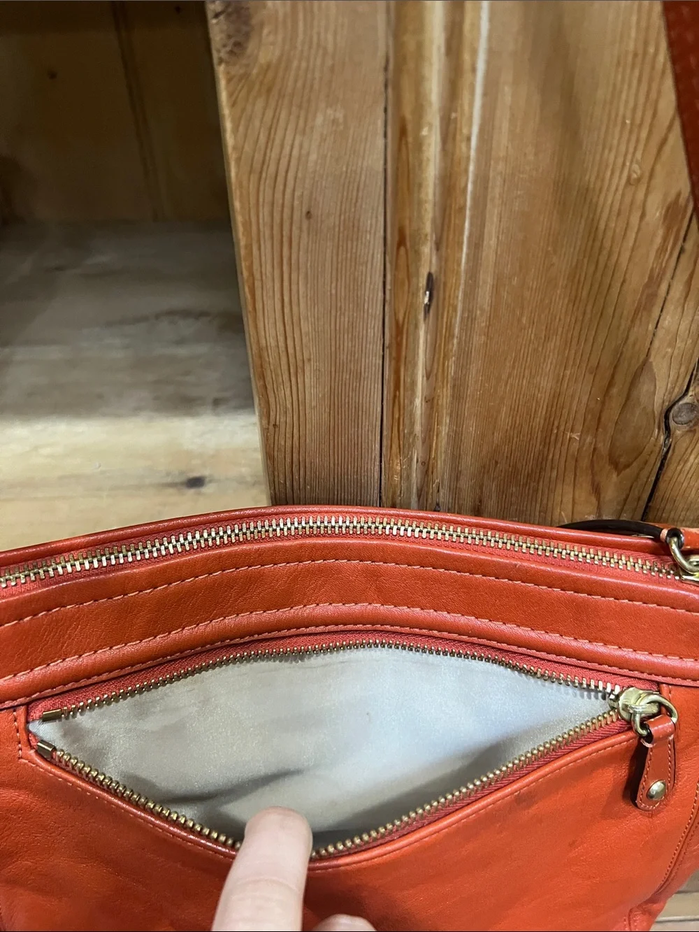 Coach soft leather