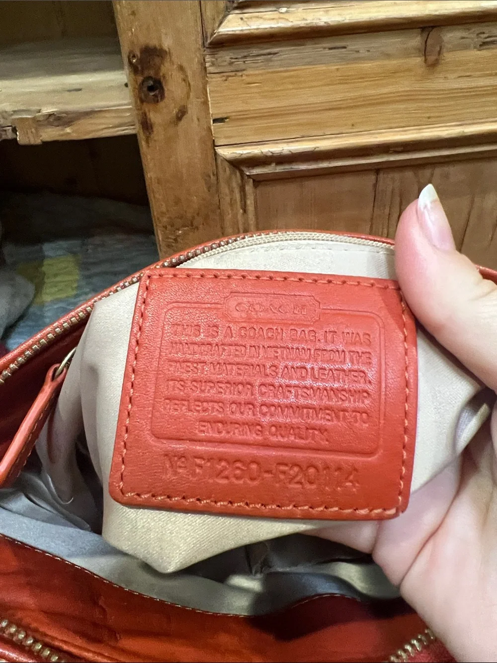 Coach soft leather