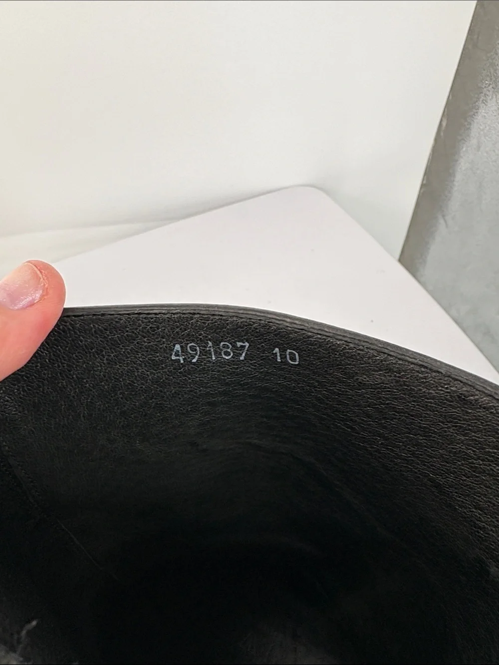 ☃️ J. Crew Black Leather Mid-Calf moto Boots made in Italy 49187