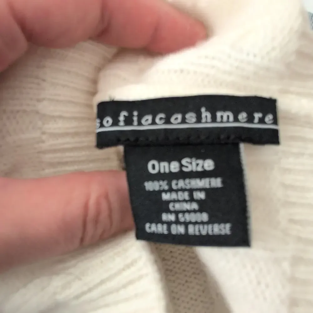 Sofia Cashmere baby beanie