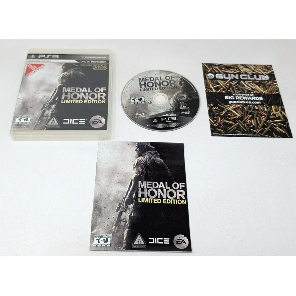 Medal of Honor Limited Edition PlayStation 3 PS3 Complete‎ CIB Game