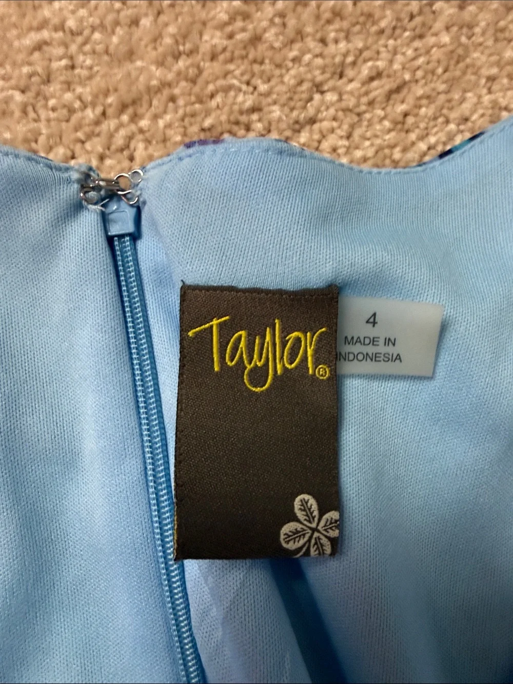 Taylor blue purple