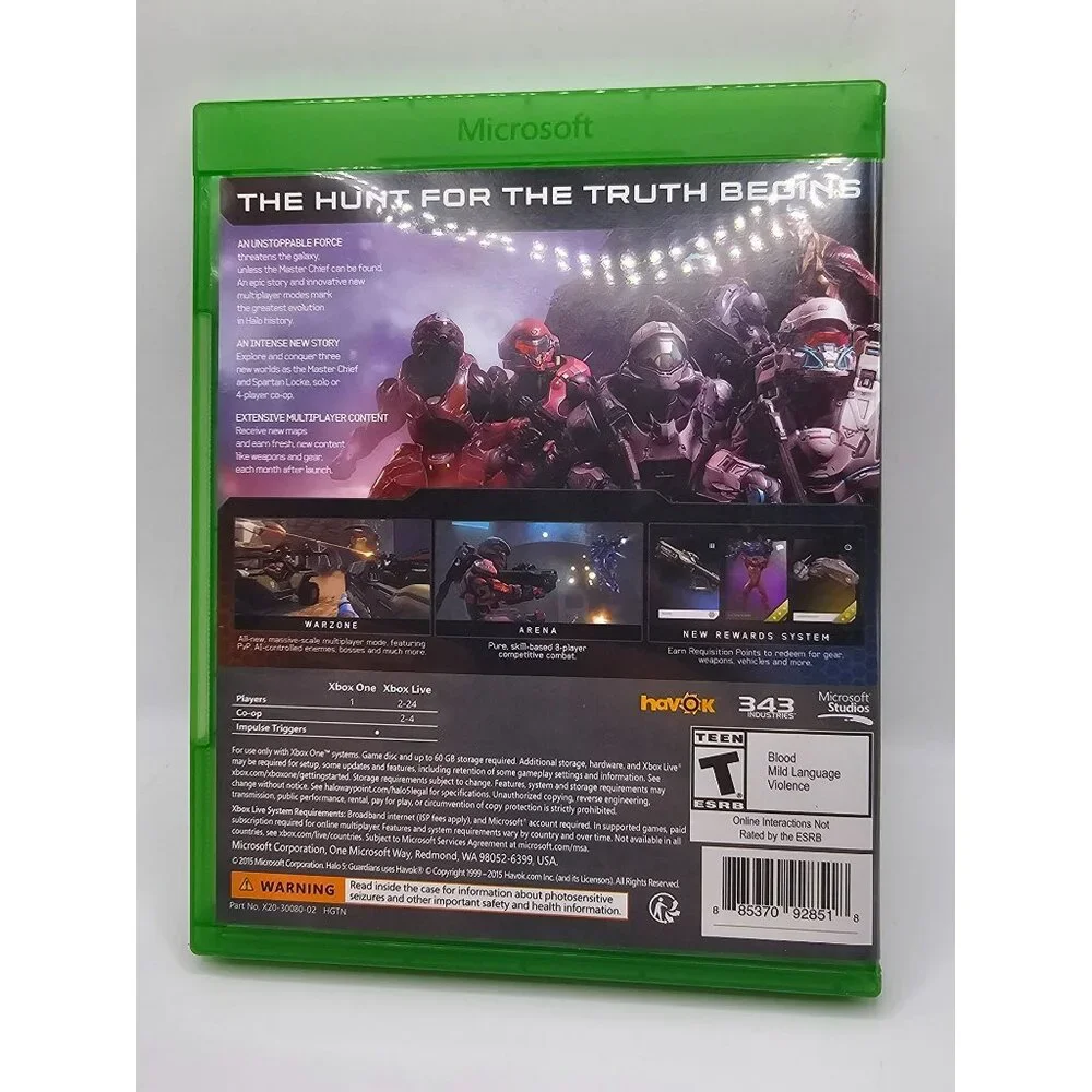 Halo 5 Guardians Xbox One Exclusive Video Game‎