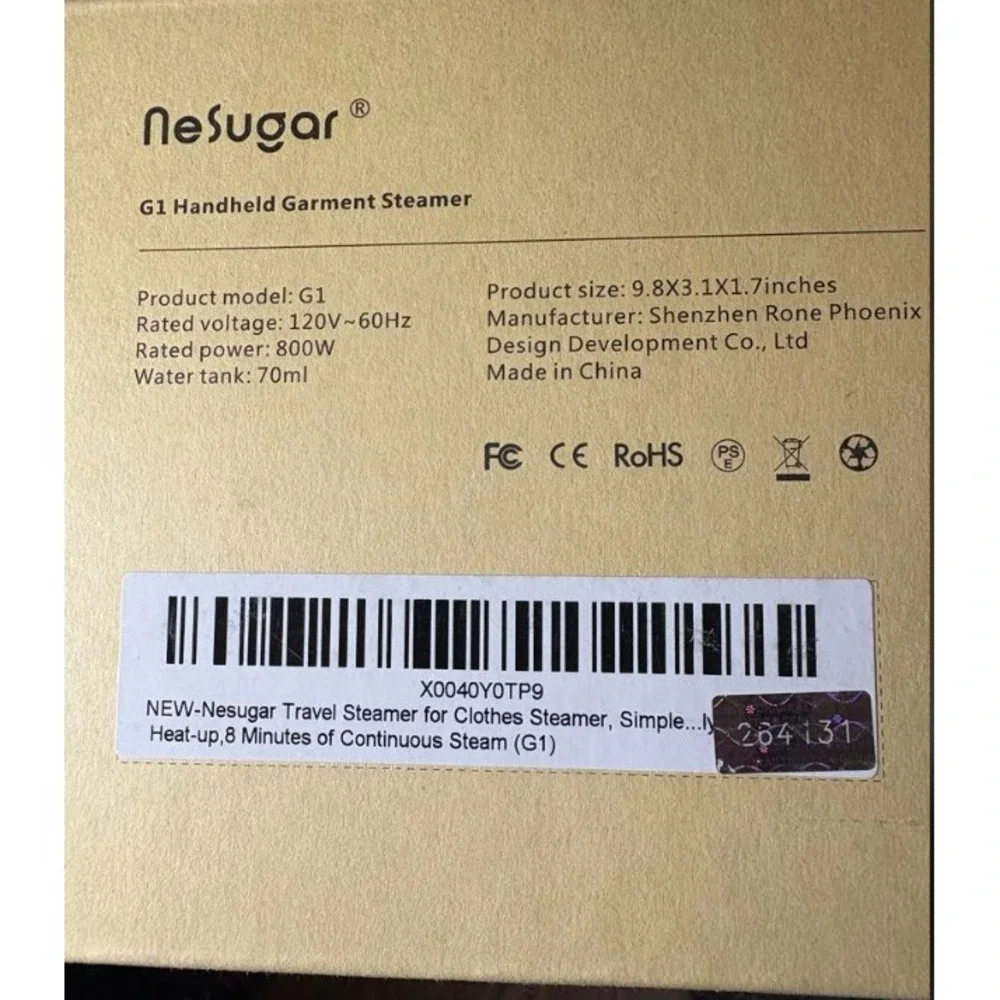 NeSugar handheld garment