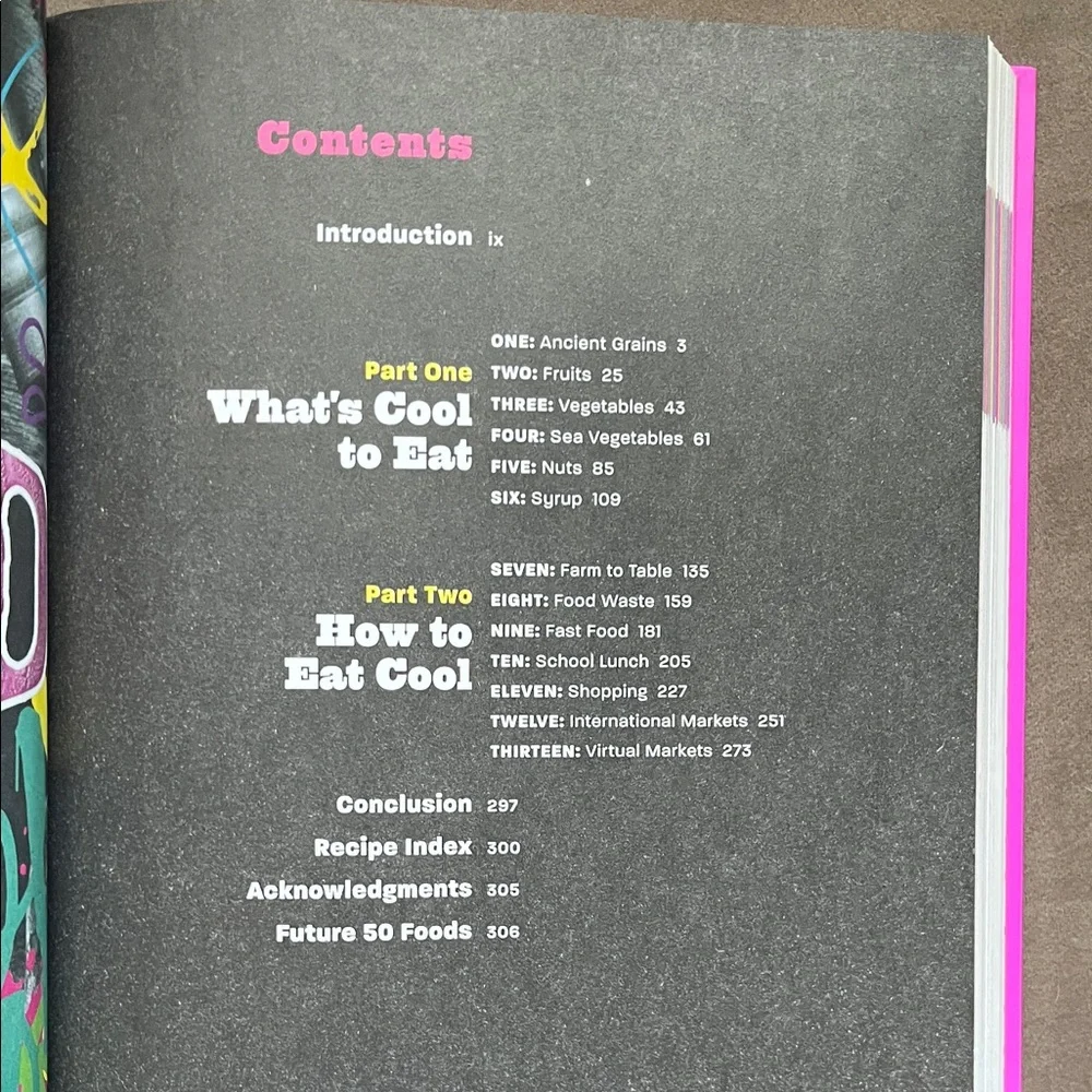 Cool Food Book by Robert Downey Jr. & Thomas Kostigen