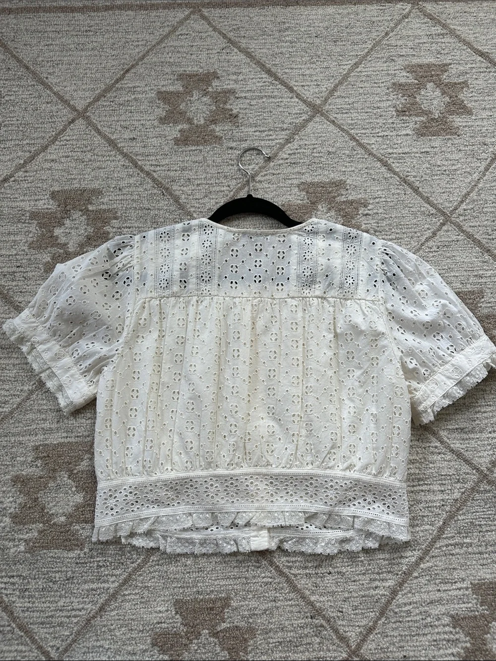 J. Crew crisp ivory