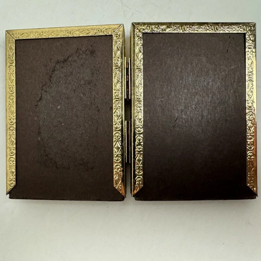 Vintage Retro Gold Frame Double Filigree