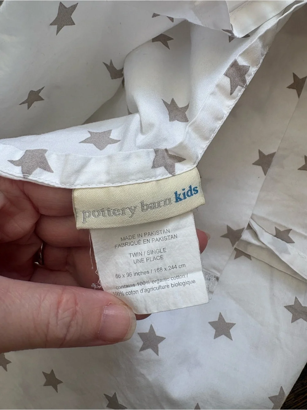 Pottery Barn Kids crisp white