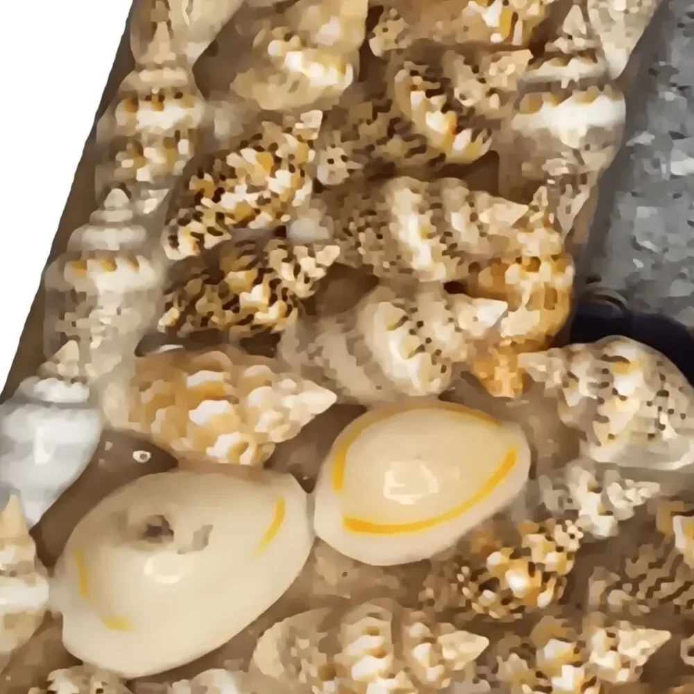 Unbranded seashell tabletop