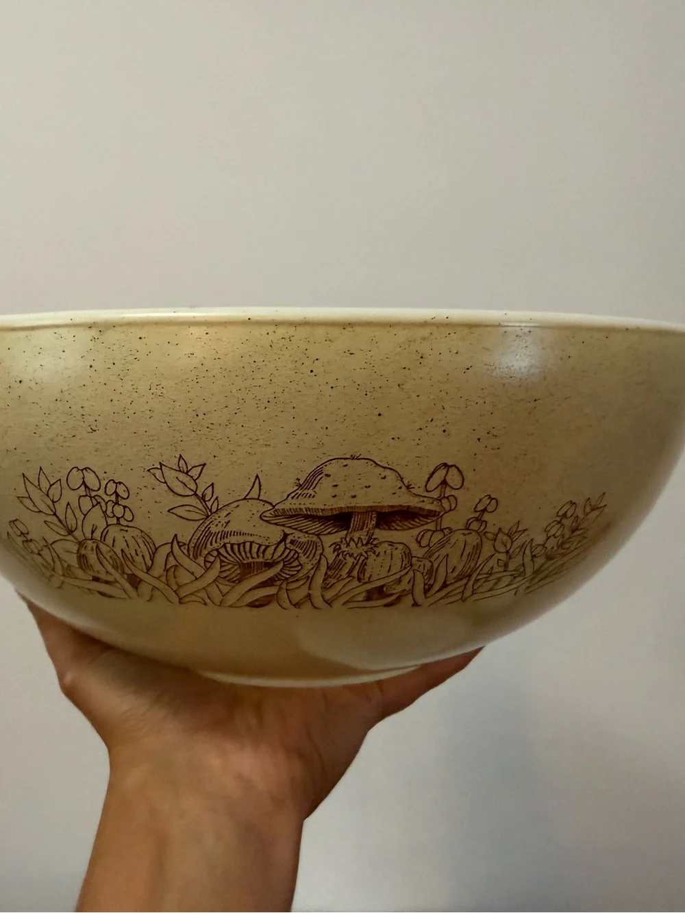 Vintage PYREX Cinderella Forest Fancies Mushroom Nesting Mixing Bowls Set of 4