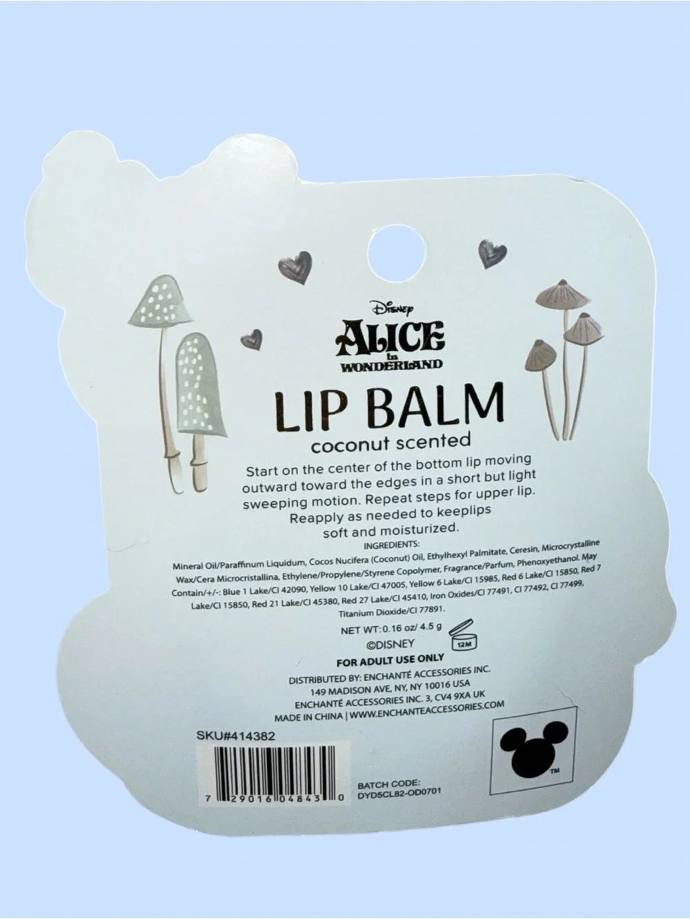 Disney soft cap alice