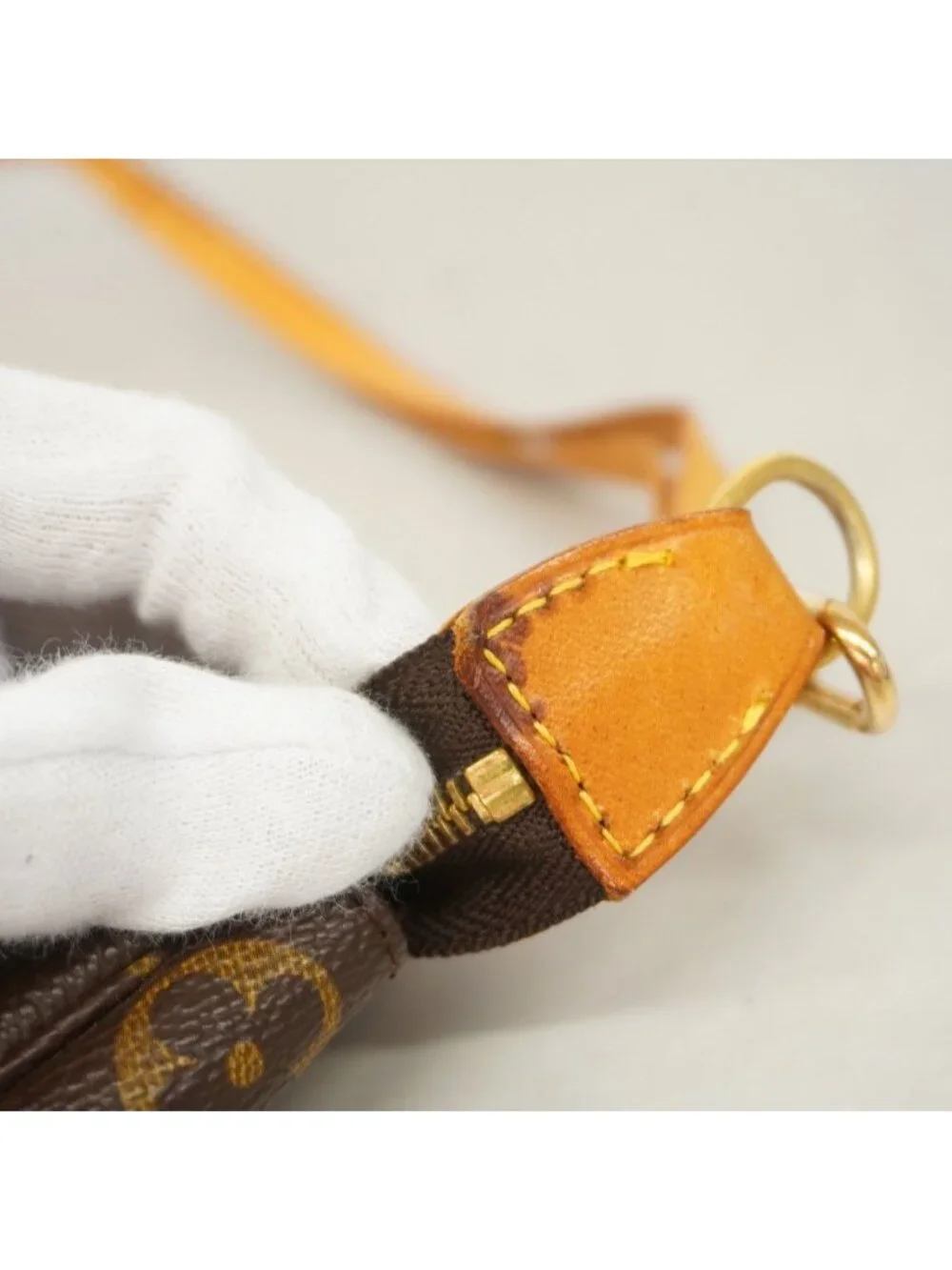 Louis Vuitton Pouch Monogram Pochette Soir Brown