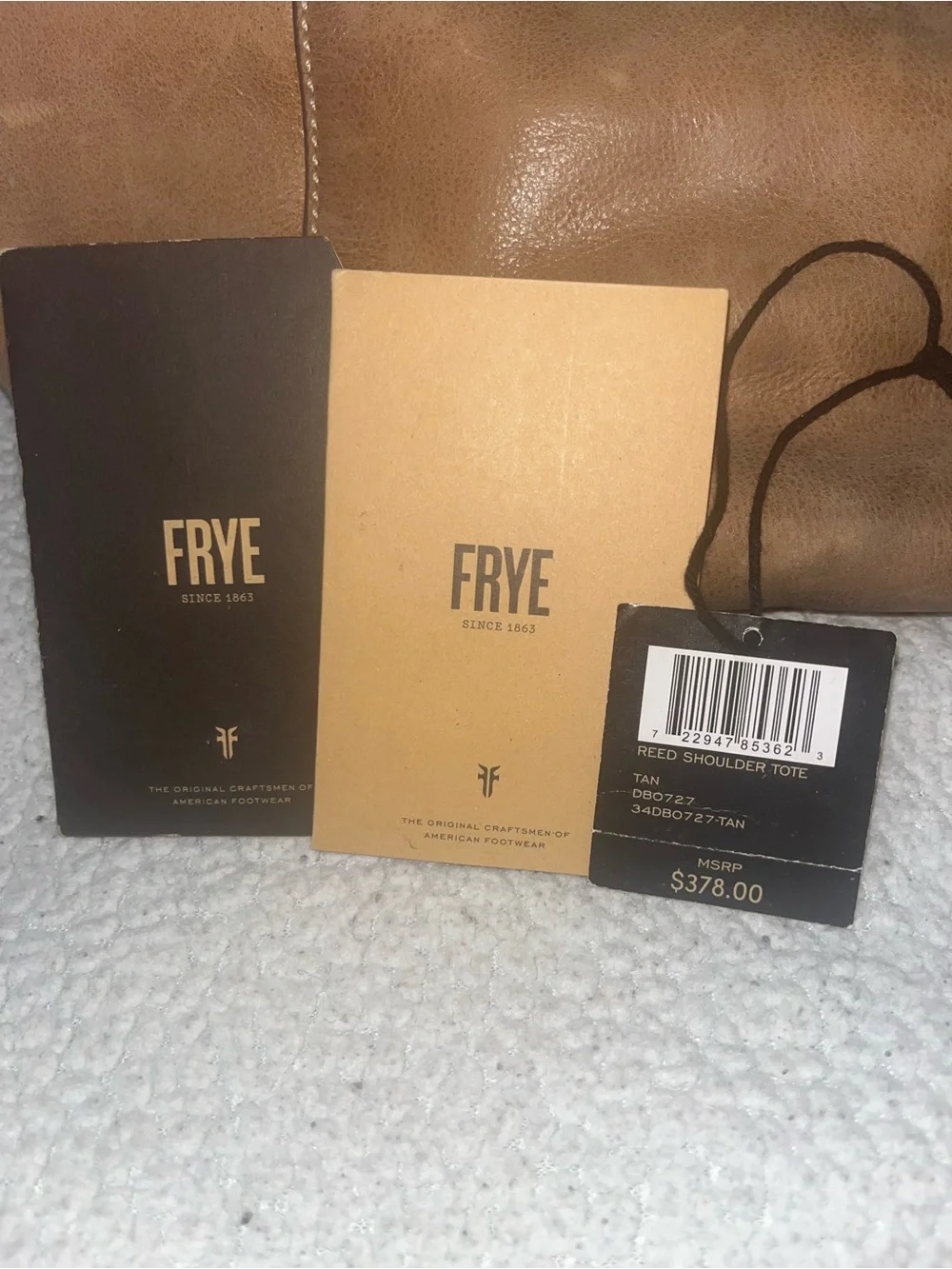 Frye genuine leather
