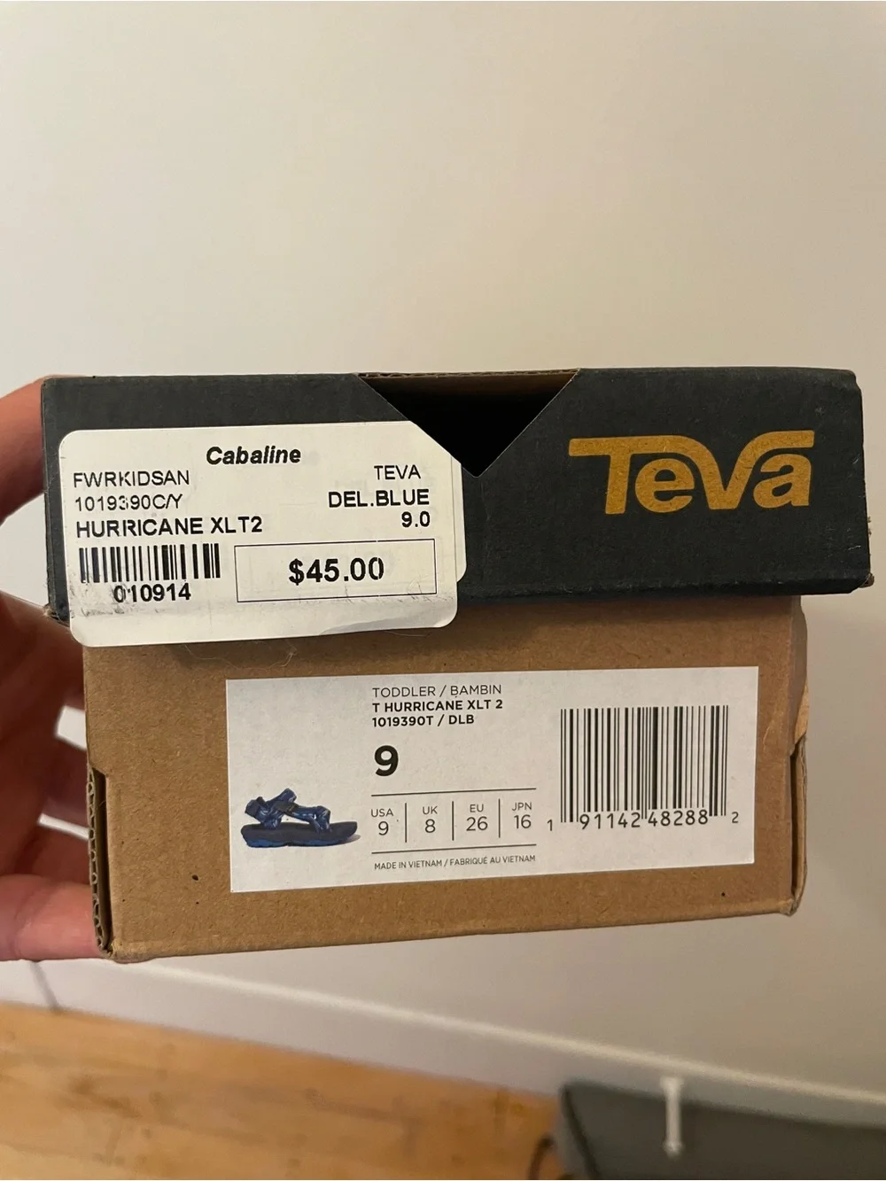Teva worn 3x