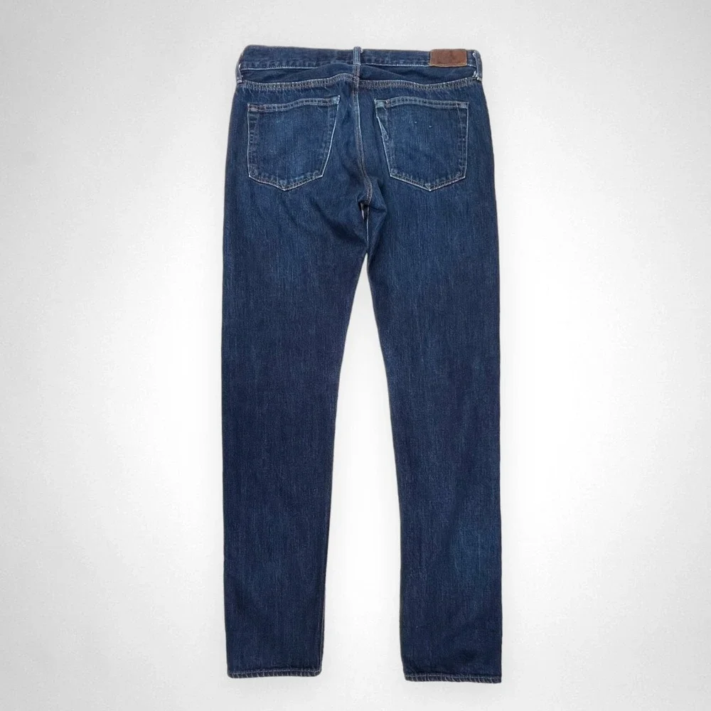 J. CREW 484 32 x‎ 34 Kaihara Denim Slim Fit Jeans Dark Wash Casual Streetwear