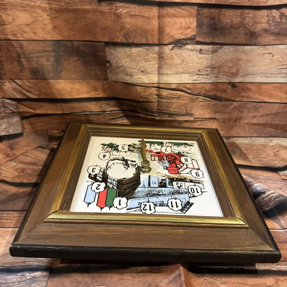 Clock vintage cotton