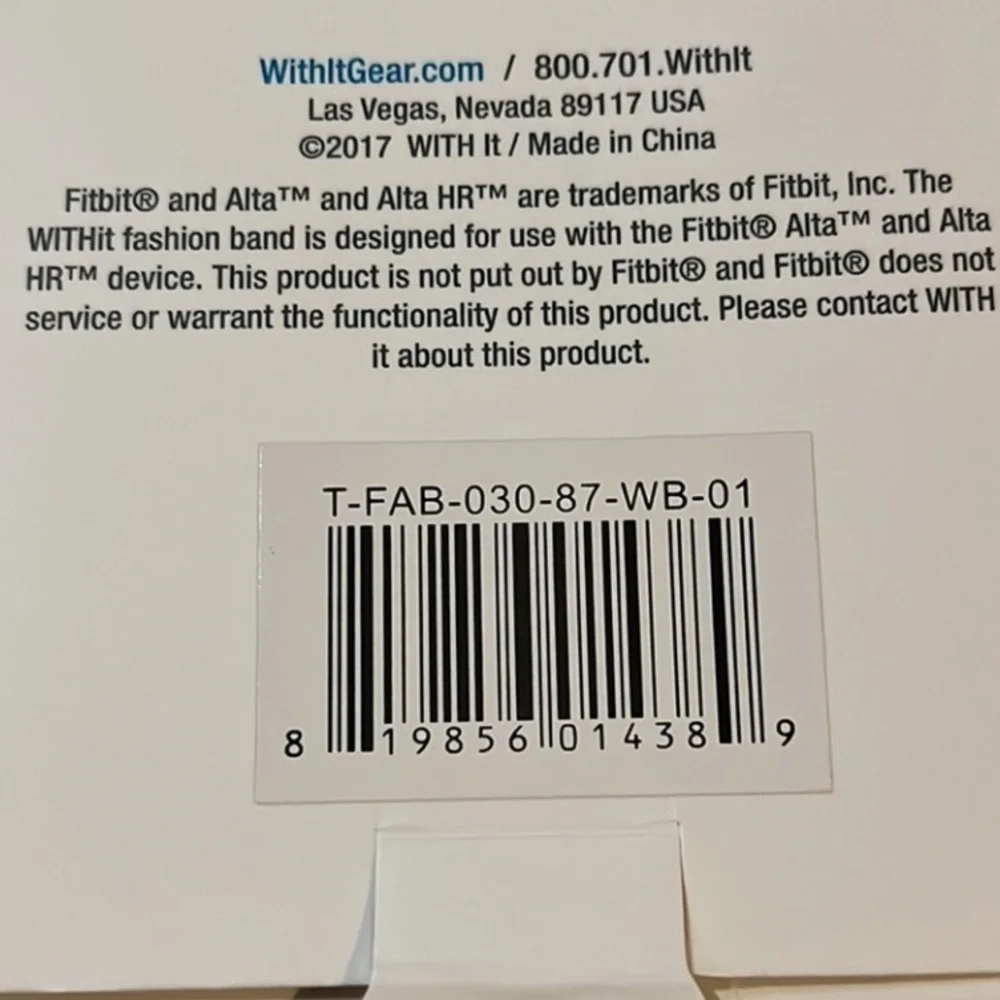 WITHIT for FITBIT set three