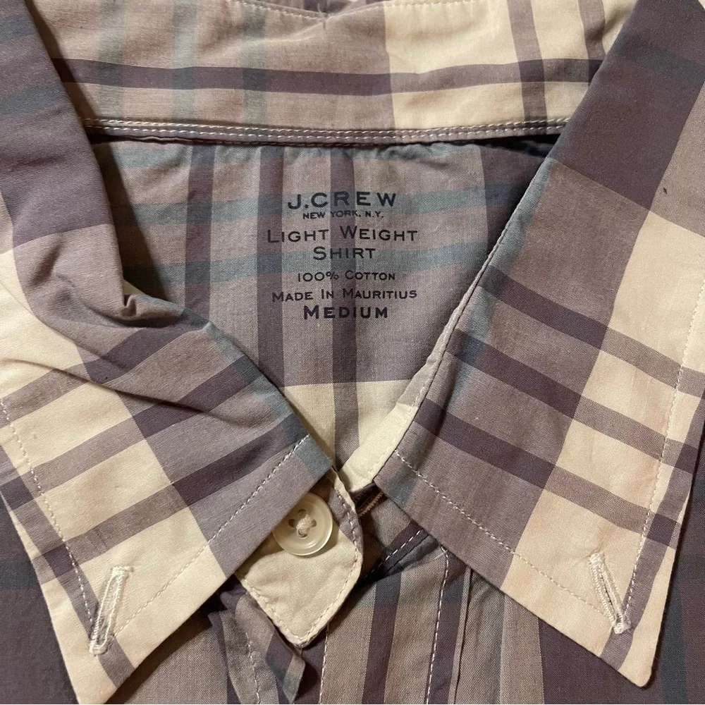 J. Crew crew plaid