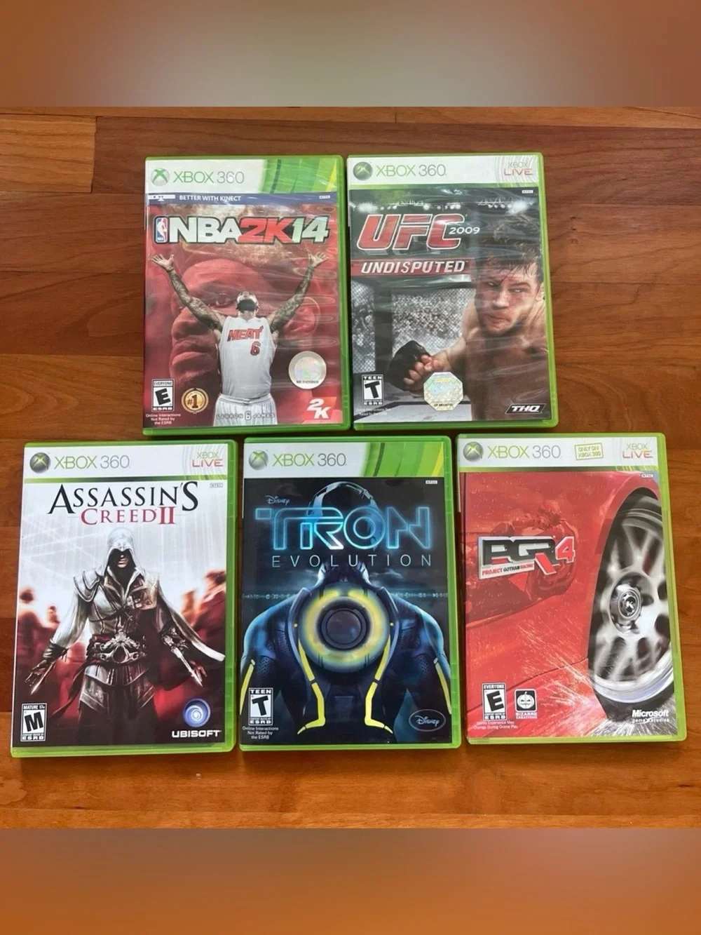 Xbox 360 Bundle / Lot of 5 Games