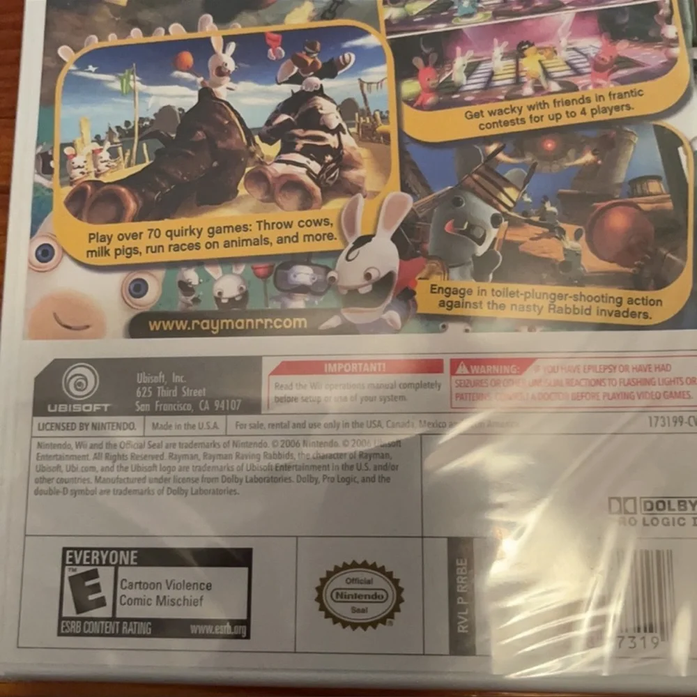 Nintendo wii rayman