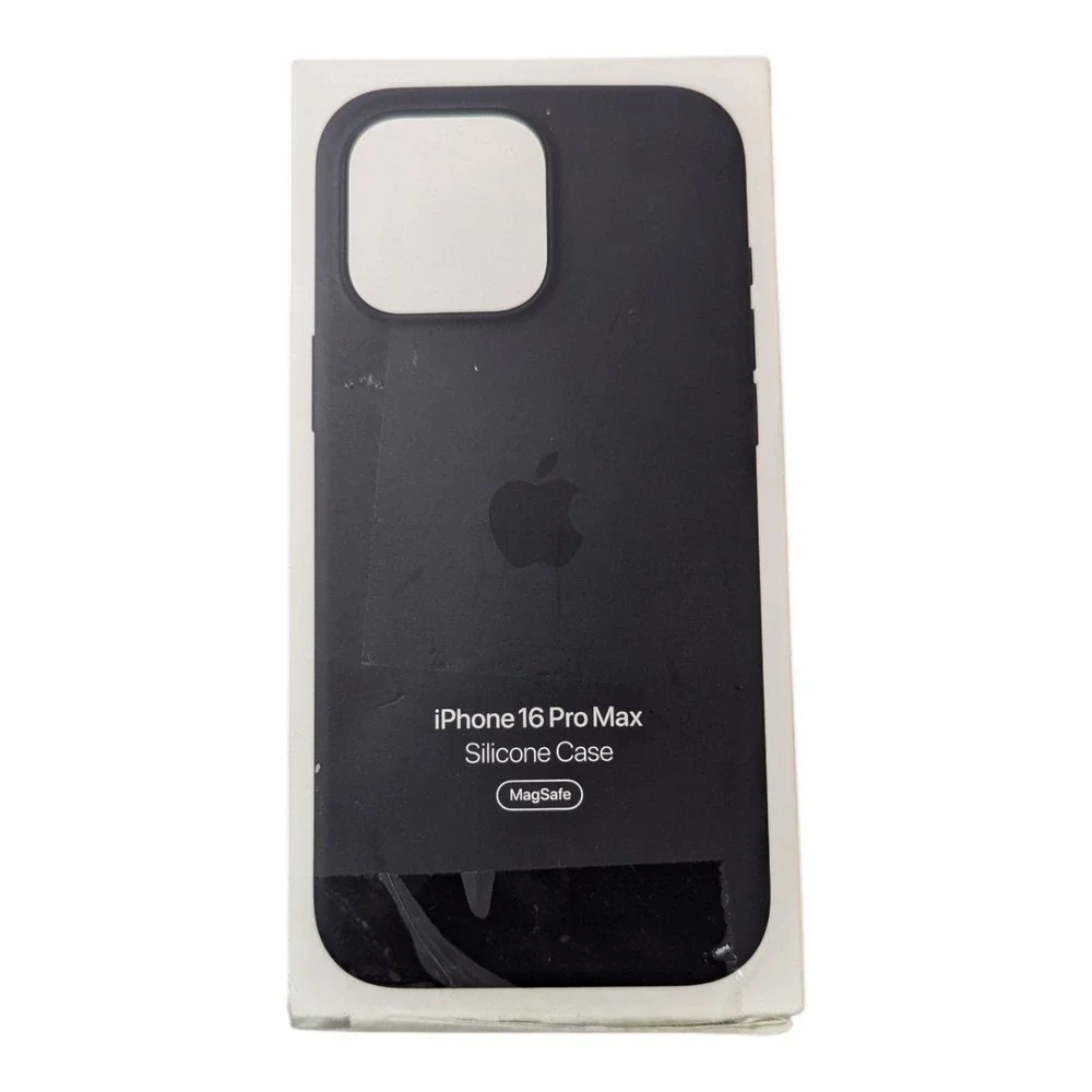 E2-O‎ Apple Silicone Case with MagSafe for iPhone 16 Pro Max Black