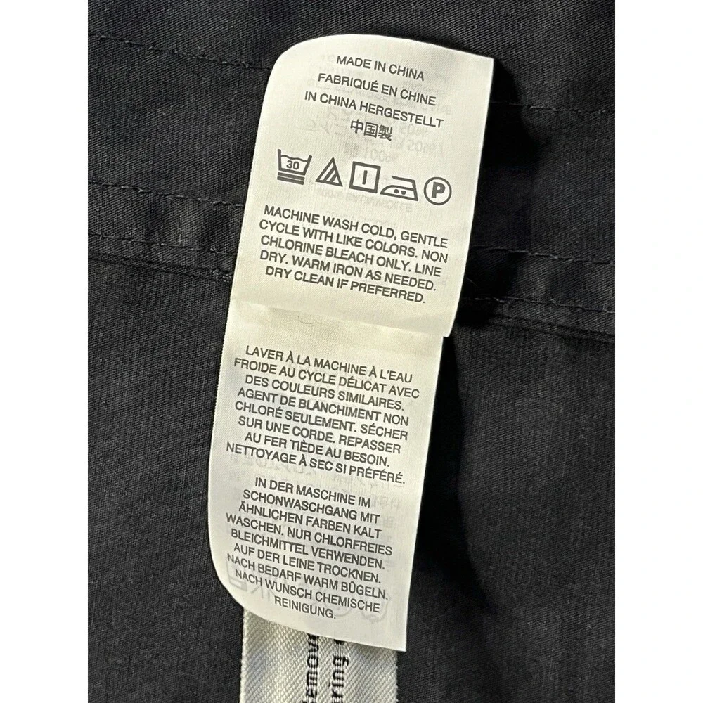 J.Crew Ludlow Men's XS Navy Water-Repellent Bonded Cotton Car Coat HO16 E8564