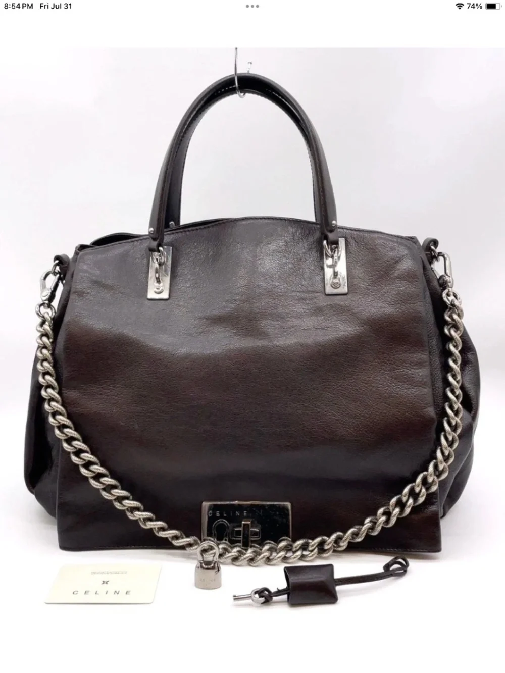 Celine brown soft