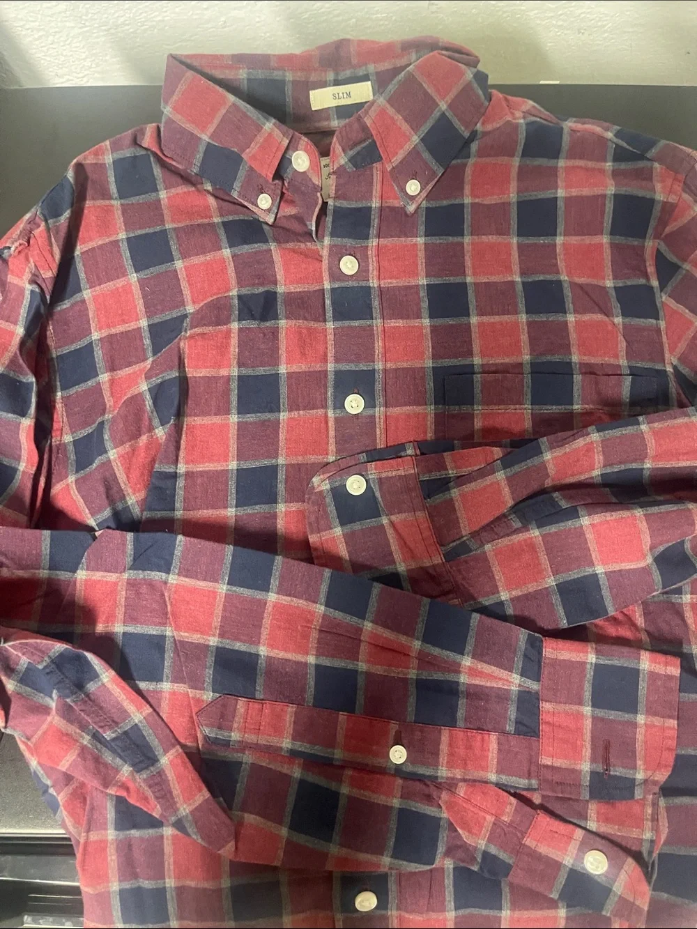 J. Crew lightweight button
