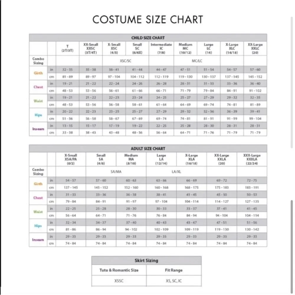 Weissman dance costume dress