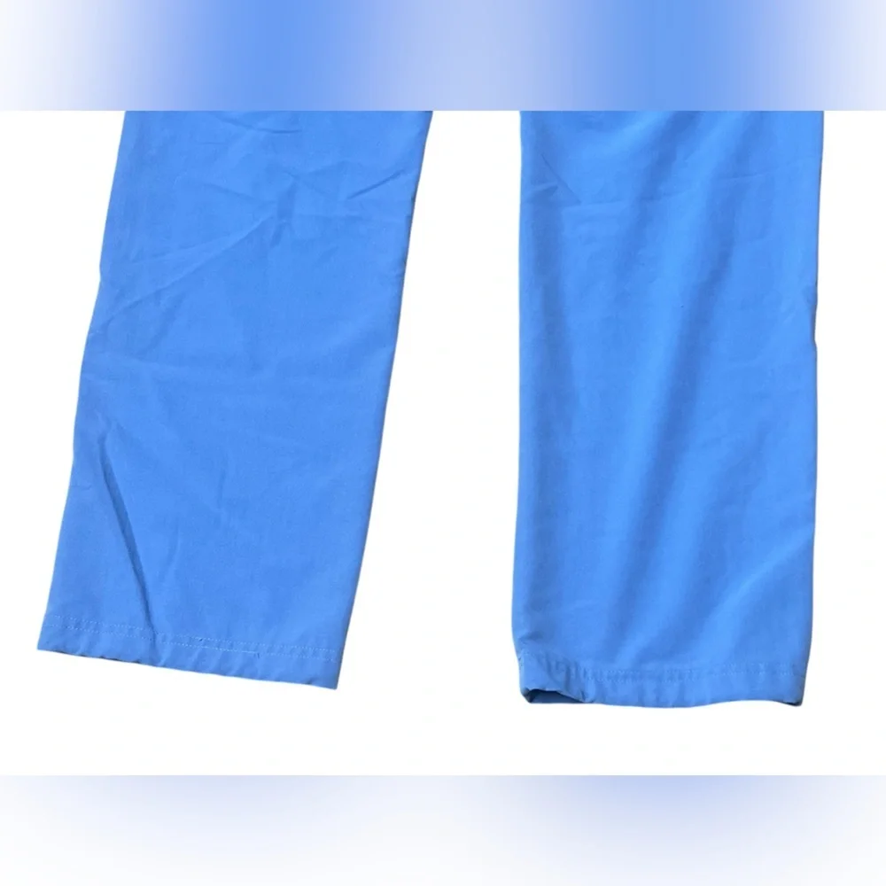Figs men’s technical series TM3001 blue Cairo cargo drawstring waist scrub pants