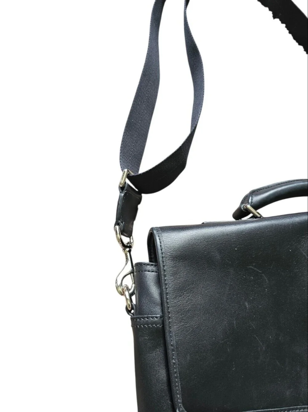 Coach sleek black