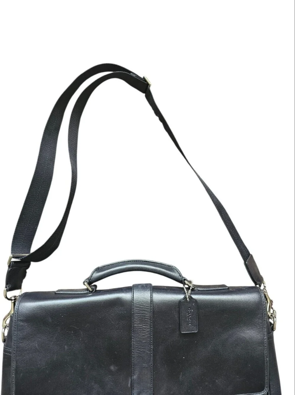 Coach sleek black