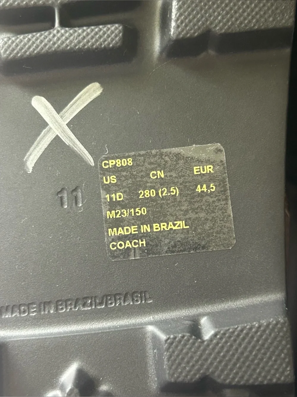 Coach 11 size jesse