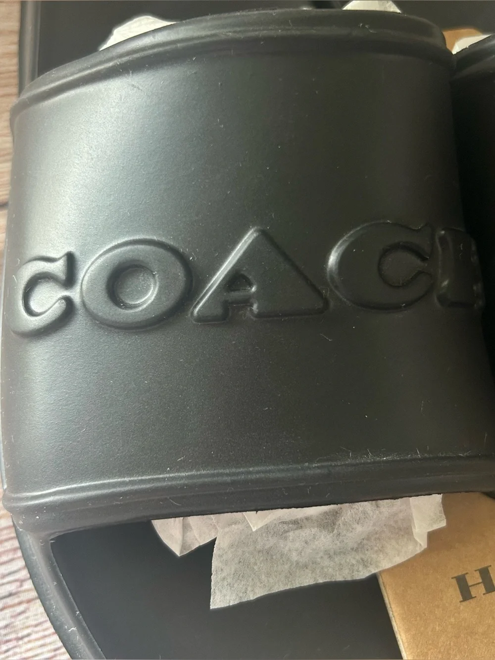 Coach sandals size