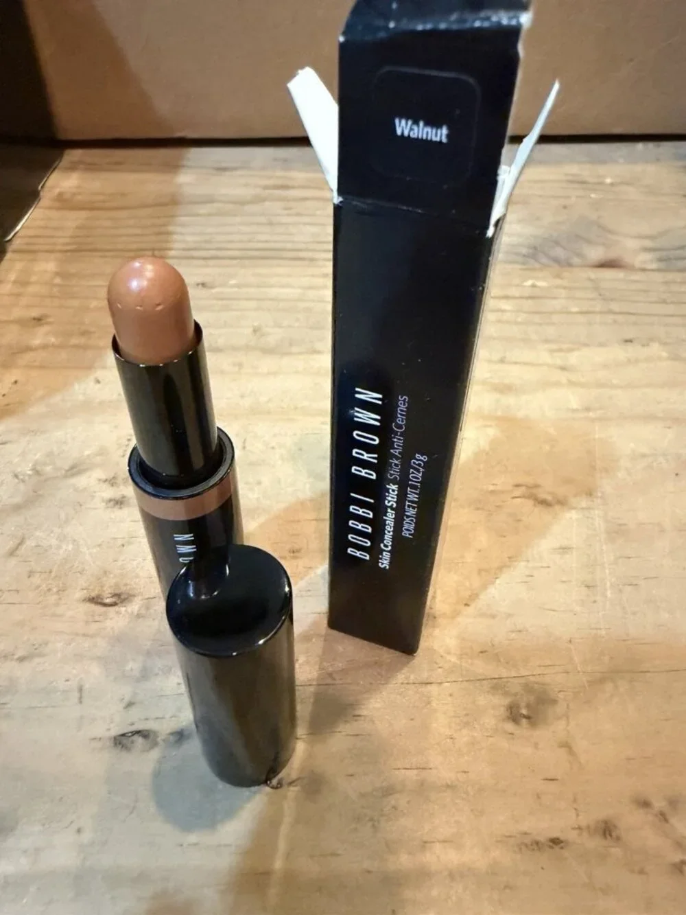 Bobbi Brown Skin Concealer Stick In WALNUT .1oz/3g New W/ Box