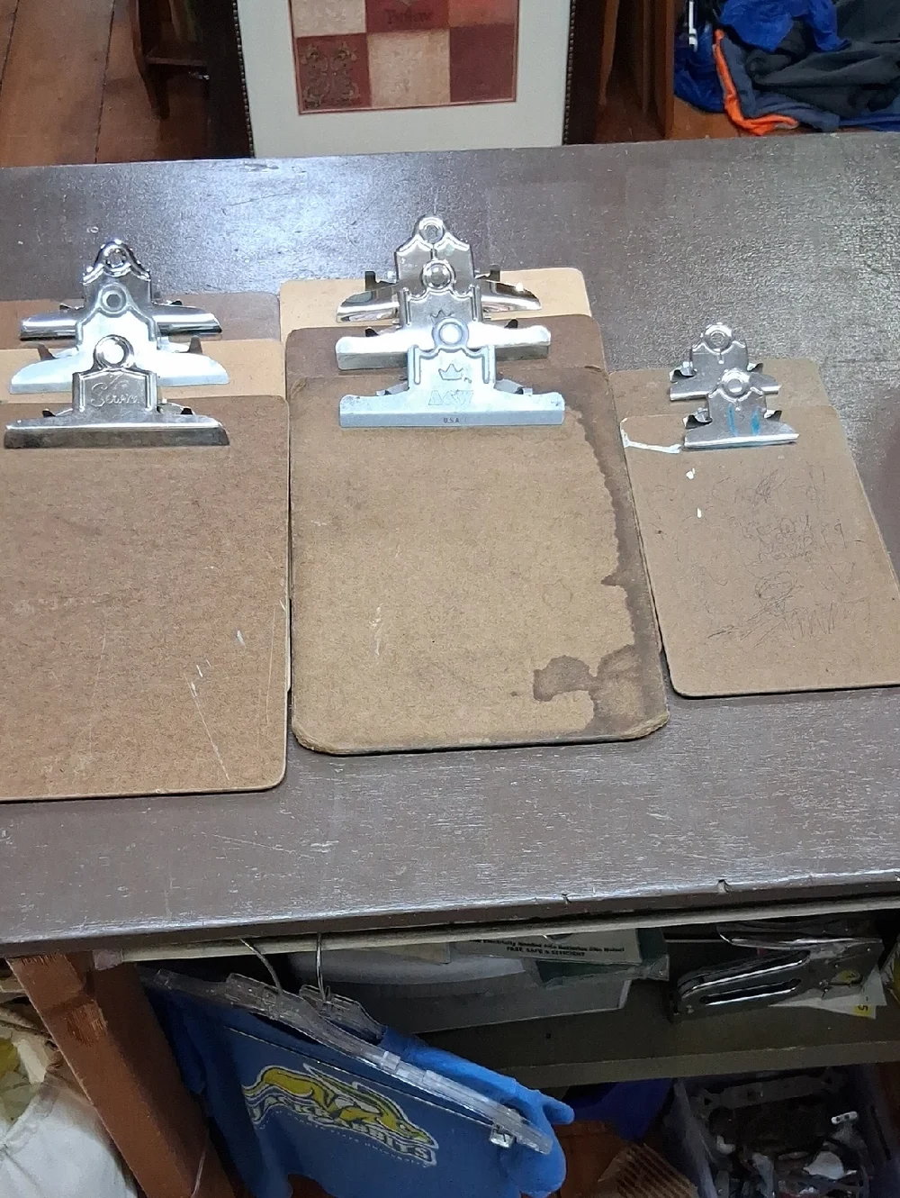 Saunders recycled hardboard clipboards with high-arch clips-(8)‎