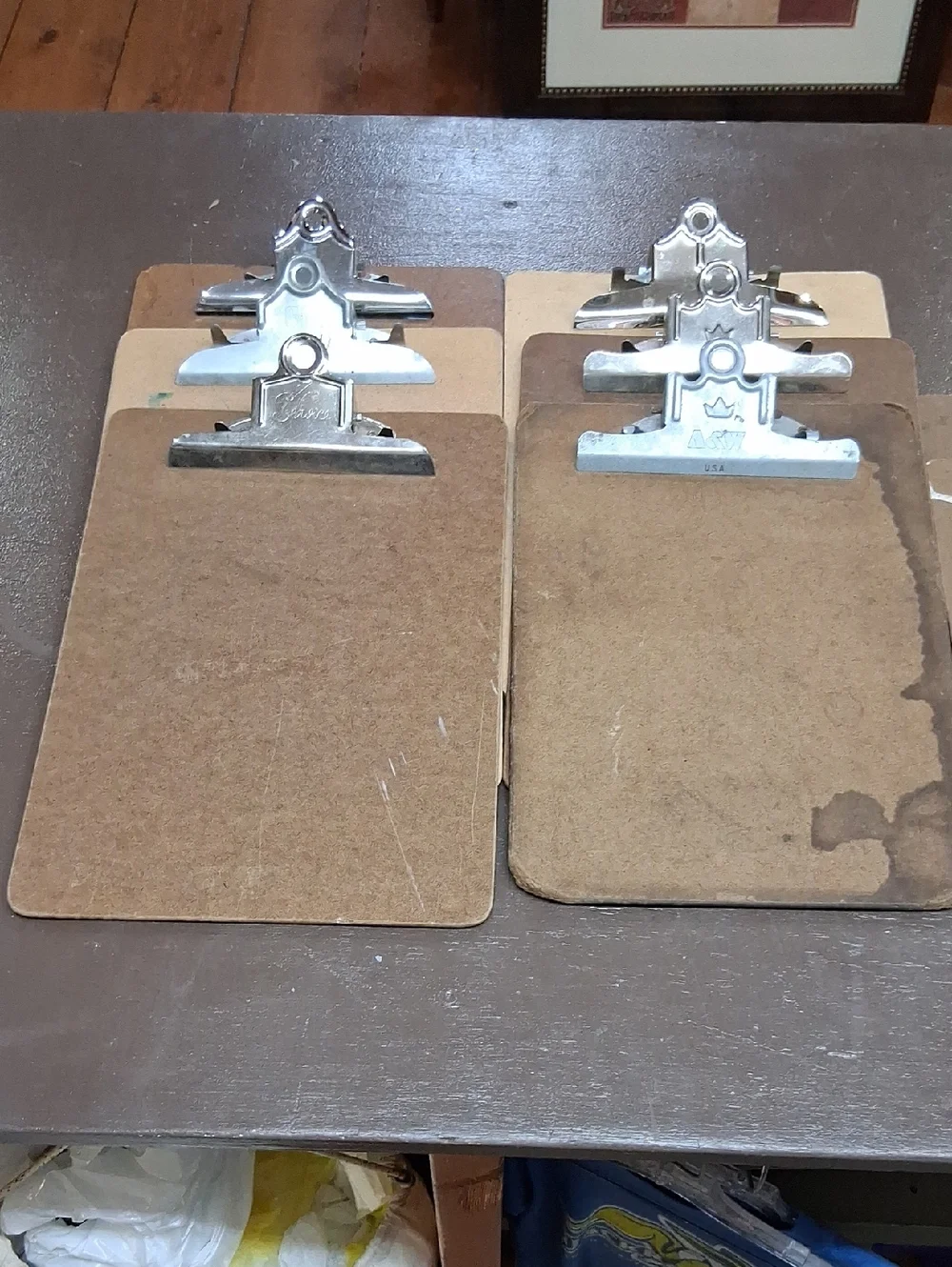 Saunders recycled hardboard clipboards with high-arch clips-(8)‎