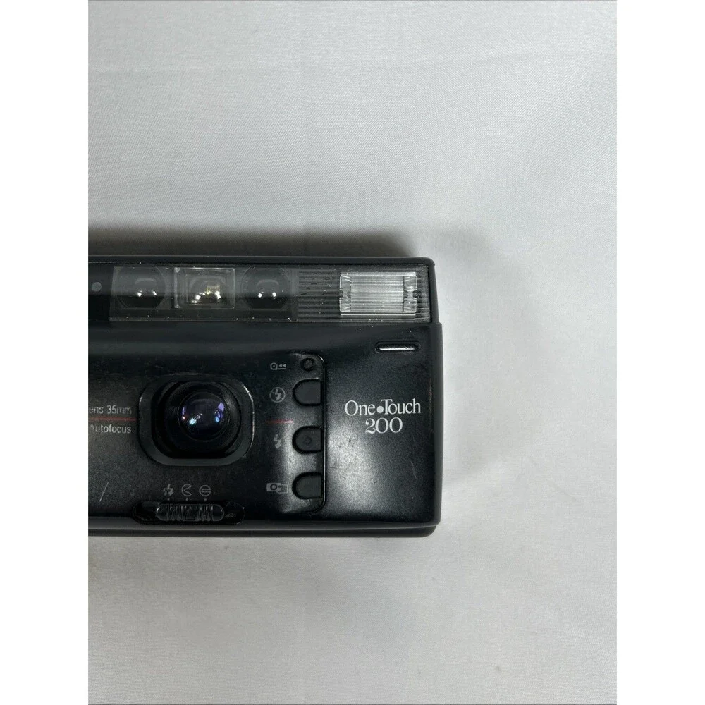 Nikon One Touch 200 35mm Film Camera 5 Zone Black