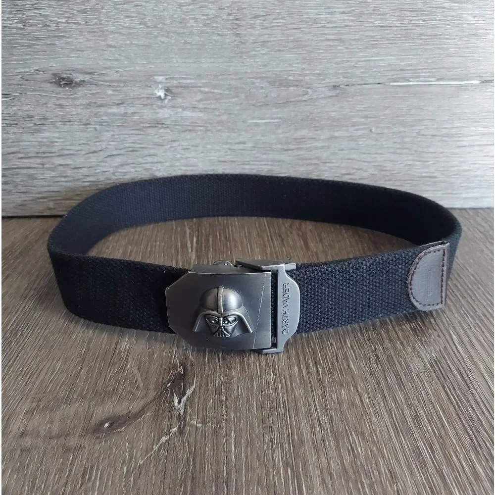 Star Wars Black Belt with Darth Vader Buckle 34.5