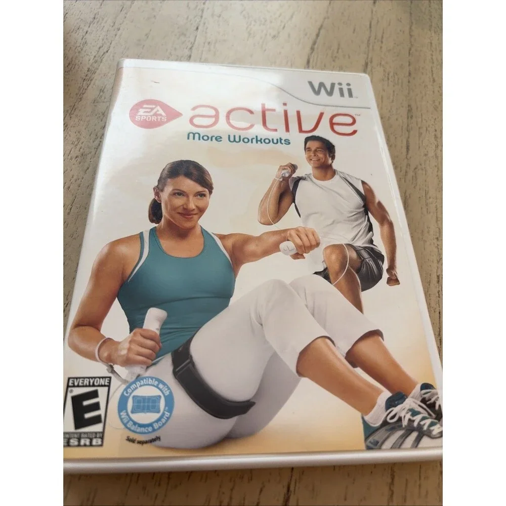 EA Sports Active More Workouts Personal Trainer for Nintendo Wii Complete