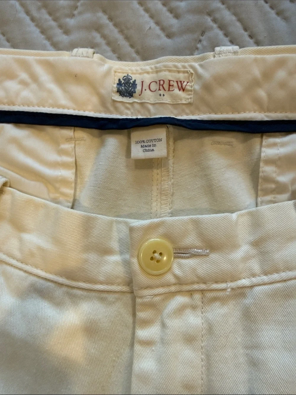 J. Crew crisp cream