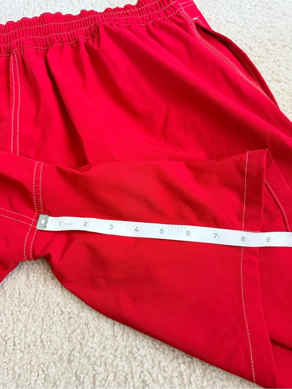 Polo by Ralph Lauren 8.5-Inch Kailua Classic Fit Swim Trunk Red Men’s XXL