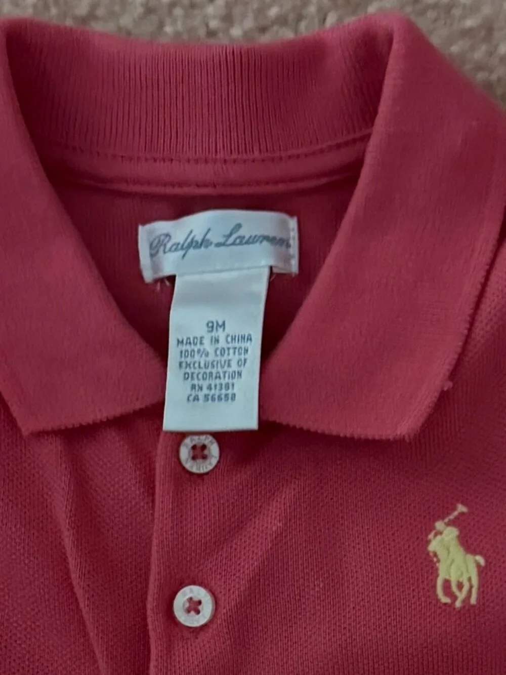Ralph Lauren dark pink