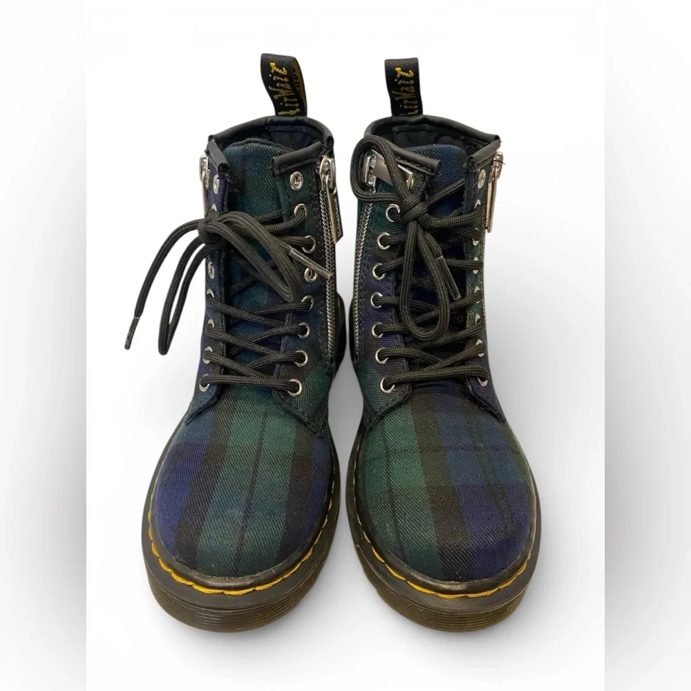 Dr. Martens tartan punk access
